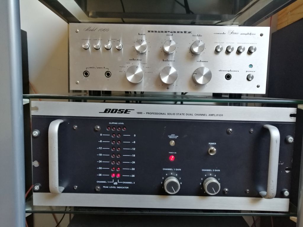 Bose 1800 + Marantz 1060